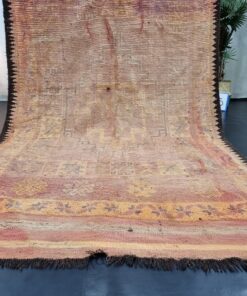 Faded Red & Orange Rug