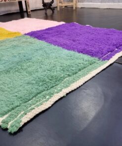 Multicolor Check Rug