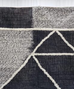 Black & White Geometric Rug
