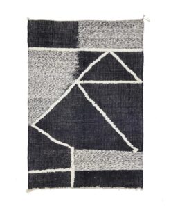 Black & White Geometric Rug