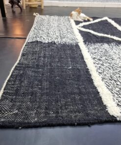 Black & White Geometric Rug