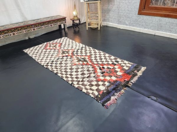 Brown and Red Rug