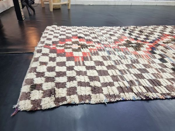 Brown and Red Rug