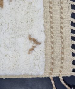 Beige And White Rug