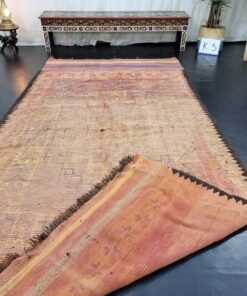 Faded Red & Orange Rug