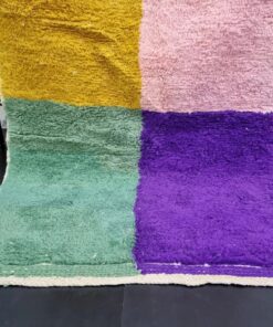 Multicolor Check Rug