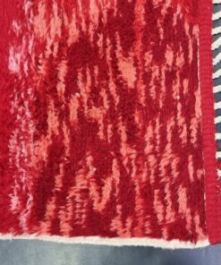 Faded Red and Black Rug
