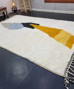 Yellow and Blue Rug