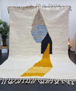 Yellow and Blue Rug