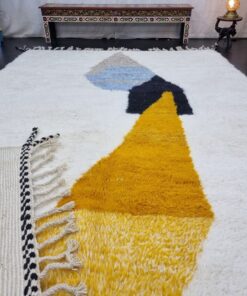 Yellow and Blue Rug