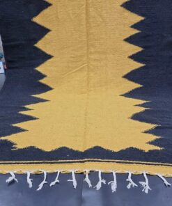 Black and Gold Rug