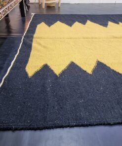 Black and Gold Rug