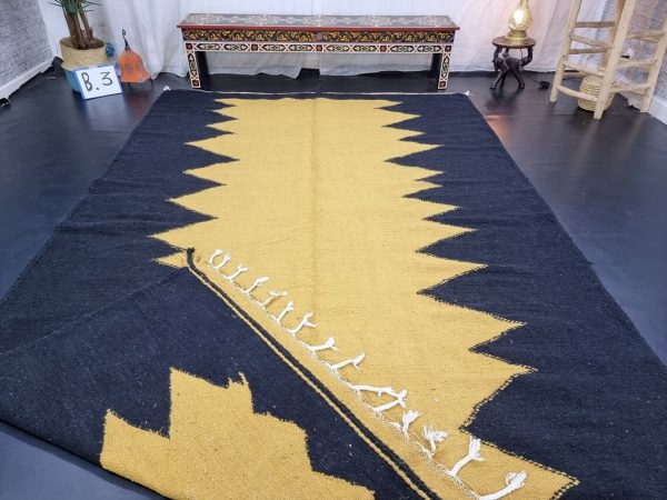 Black and Gold Rug