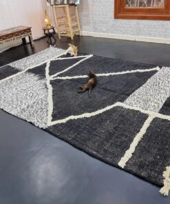 Black & White Geometric Rug