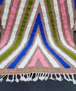 Blue And Pink Rug