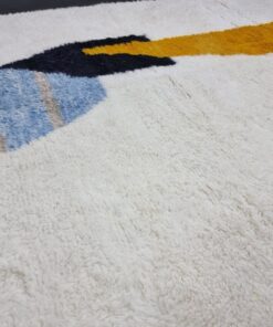 Yellow and Blue Rug