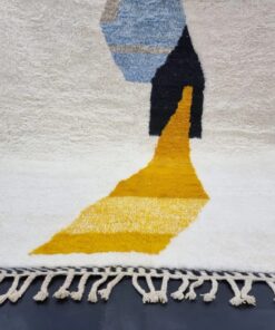 Yellow and Blue Rug