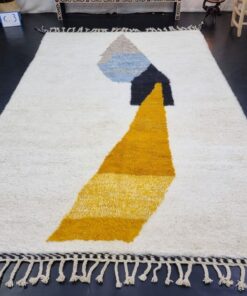 Yellow and Blue Rug