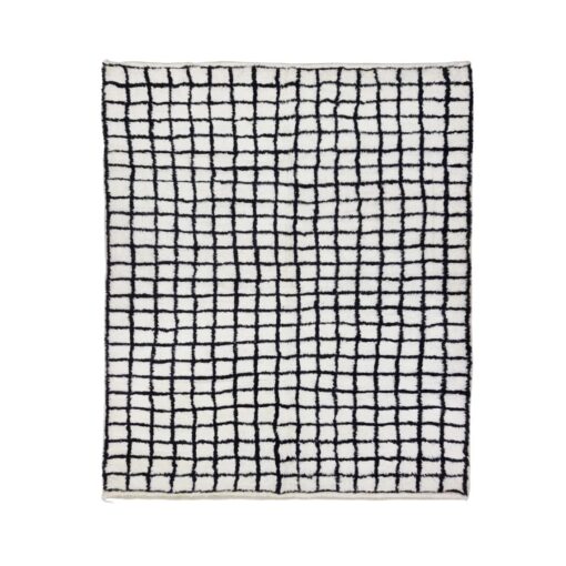 Black And White Rug