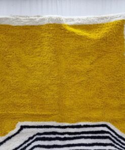 Black and Yellow Rug