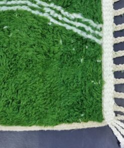 Grass Green & White Rug