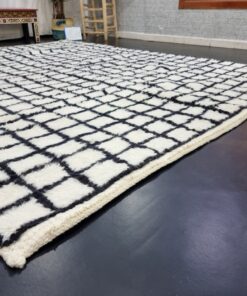 Black And White Rug
