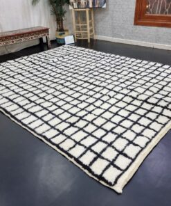 Black And White Rug