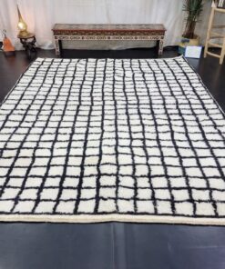 Black And White Rug