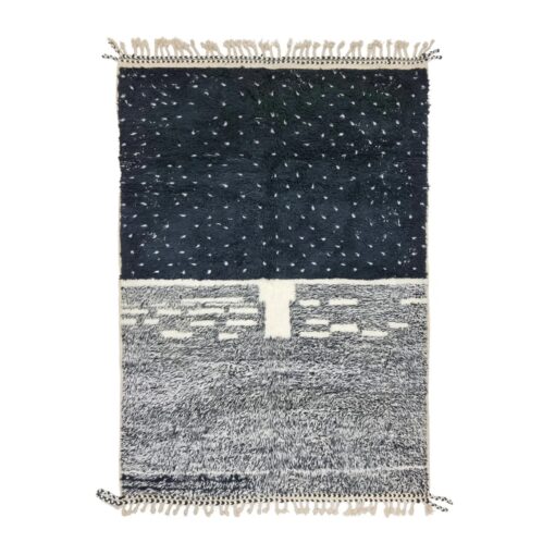 Black and White Rug