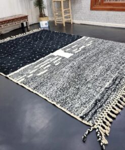 Black and White Rug