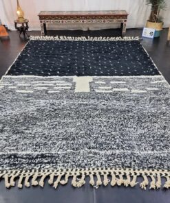 Black and White Rug