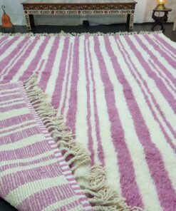 Striped Pink Rug