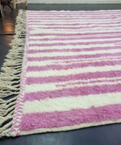 Striped Pink Rug
