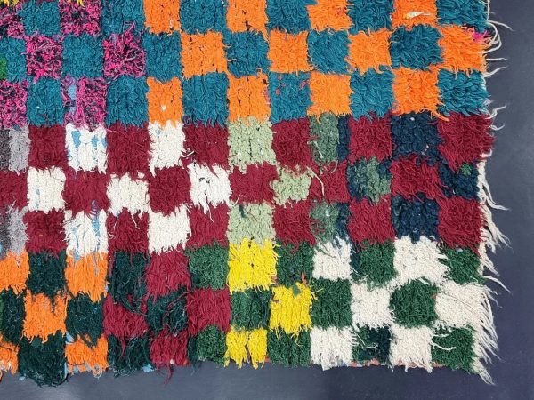 Colorful Checkered Rug