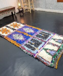 Purple and Orange Rug