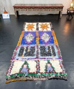 Purple and Orange Rug