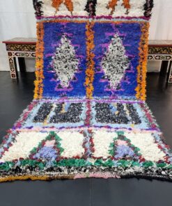 Purple and Orange Rug