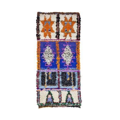 Purple and Orange Rug