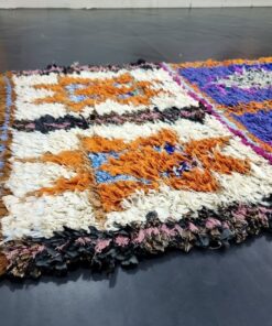 Purple and Orange Rug
