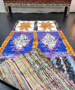 Purple and Orange Rug