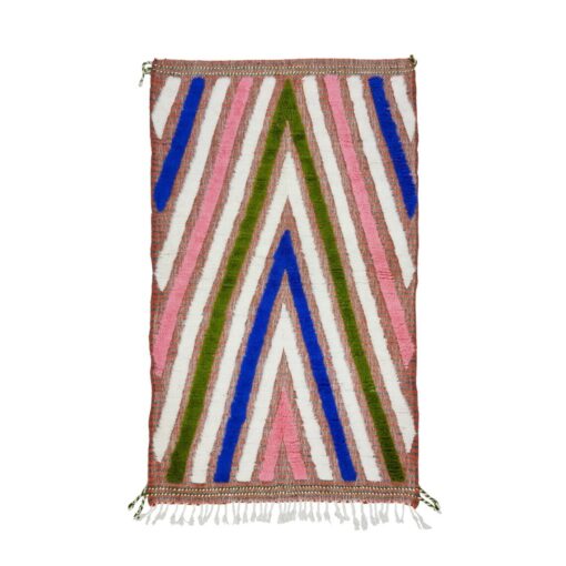 Blue And Pink Rug