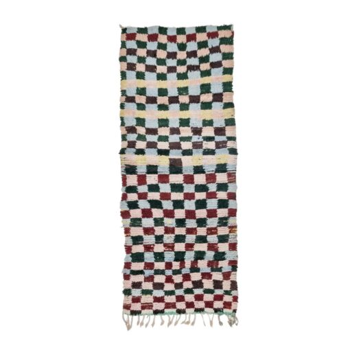 Green and Maroon Rug