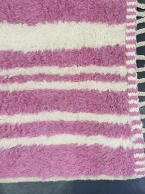 Striped Pink Rug