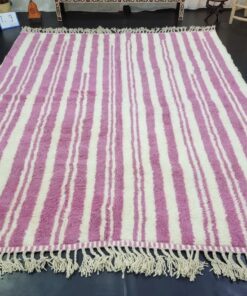 Striped Pink Rug
