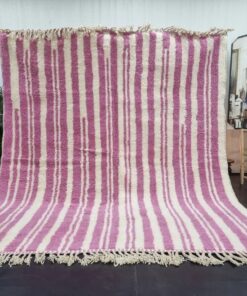 Striped Pink Rug