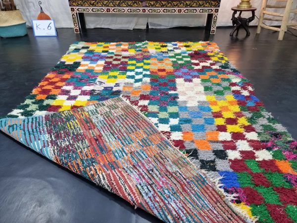 Colorful Checkered Rug