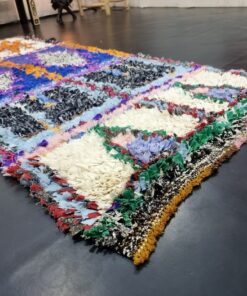 Purple and Orange Rug