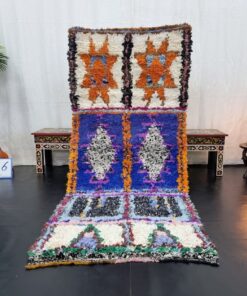 Purple and Orange Rug