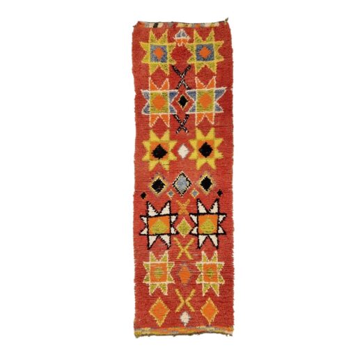 Red And Orange Vintage Rug