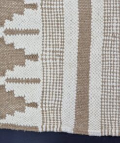 Beige & White Rug